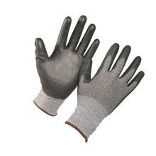 Wholesale Black Oil Proof Resistant Hand Safety Work ESD PU Coated Glove